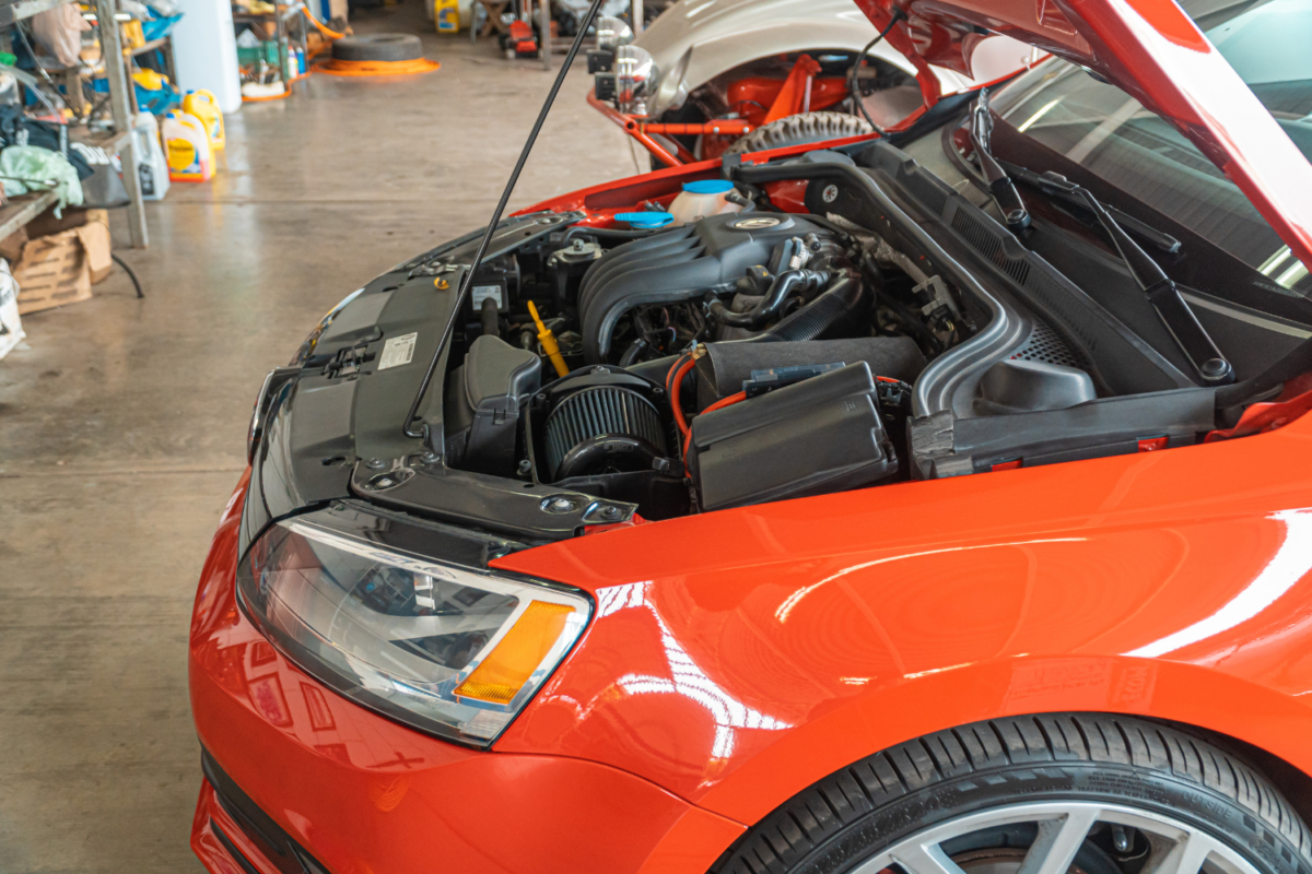 Temperatura motor coche